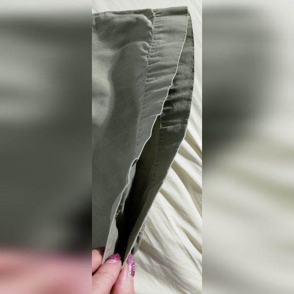 GAP Light Sage Green Wide Leg Pants - Picture 8 of 10